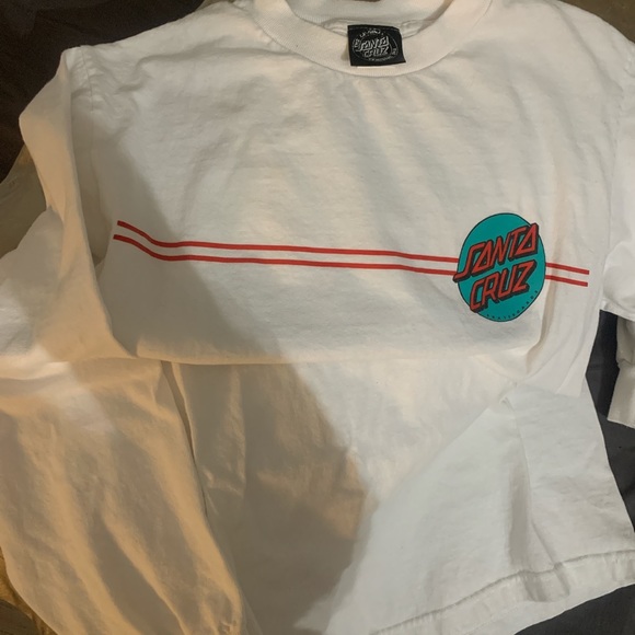 Santa cruz size small long sleeve top. - Picture 3 of 4